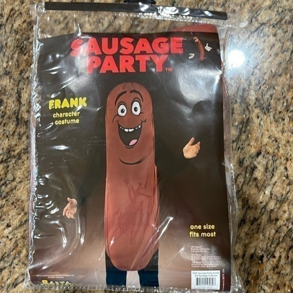 Adult Frank “Sausage Party” Character Costume